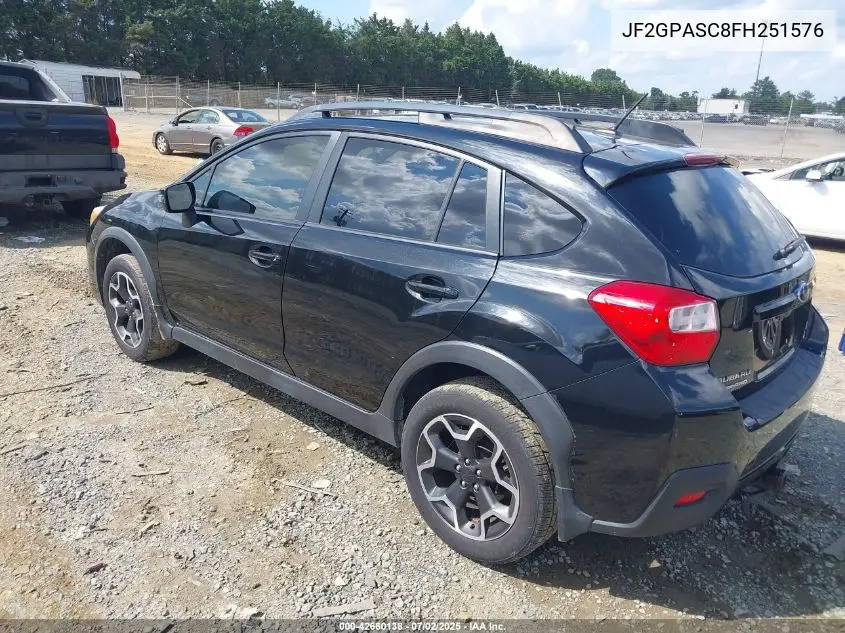 2015 Subaru Xv Crosstrek 2.0I Limited VIN: JF2GPASC8FH251576 Lot: 42660138