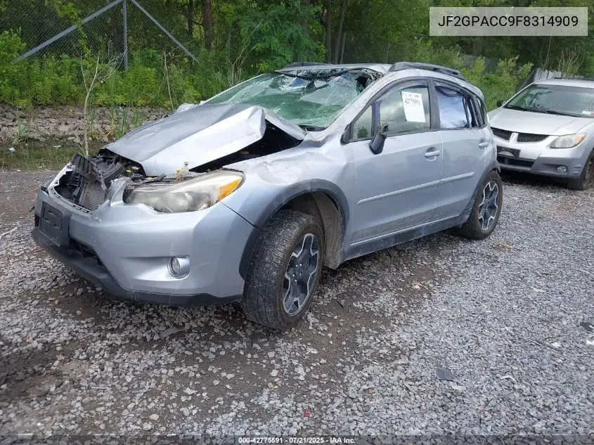 2015 Subaru Xv Crosstrek 2.0I Premium VIN: JF2GPACC9F8314909 Lot: 42775591