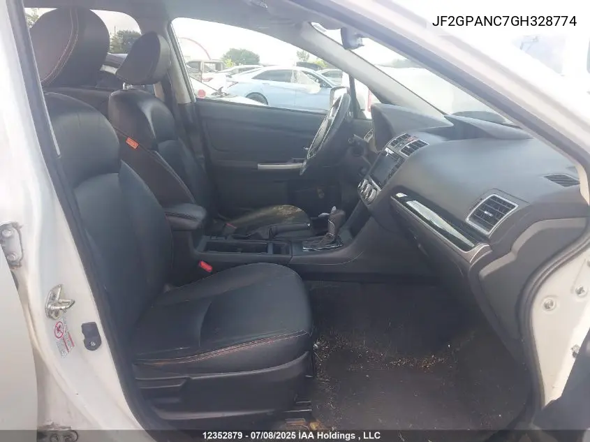 2016 Subaru Crosstrek VIN: JF2GPANC7GH328774 Lot: 12352879