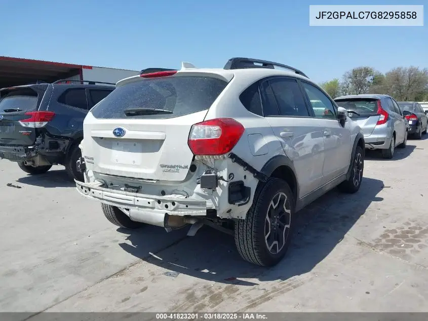 2016 Subaru Crosstrek 2.0I Limited VIN: JF2GPALC7G8295858 Lot: 41823201