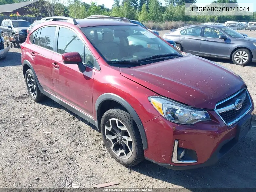 2016 Subaru Crosstrek 2.0I Premium VIN: JF2GPABC7G8341044 Lot: 42579474
