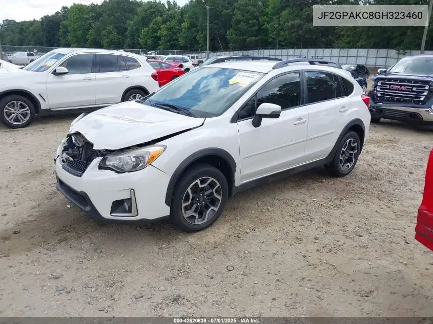 2016 Subaru Crosstrek 2.0I Limited VIN: JF2GPAKC8GH323460 Lot: 42620839