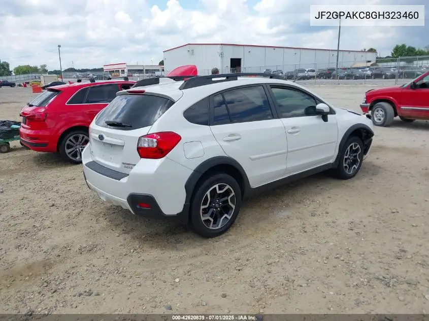 2016 Subaru Crosstrek 2.0I Limited VIN: JF2GPAKC8GH323460 Lot: 42620839