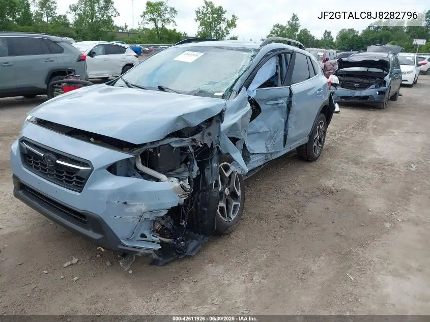 2018 Subaru Crosstrek 2.0I Limited VIN: JF2GTALC8J8282796 Lot: 42611926