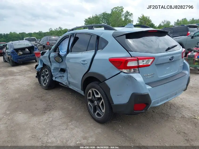 2018 Subaru Crosstrek 2.0I Limited VIN: JF2GTALC8J8282796 Lot: 42611926