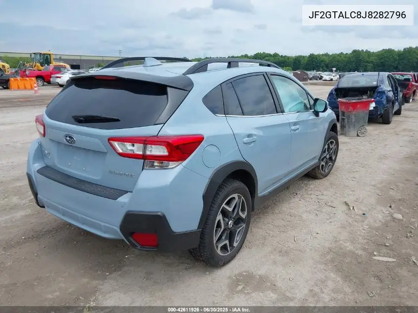 2018 Subaru Crosstrek 2.0I Limited VIN: JF2GTALC8J8282796 Lot: 42611926