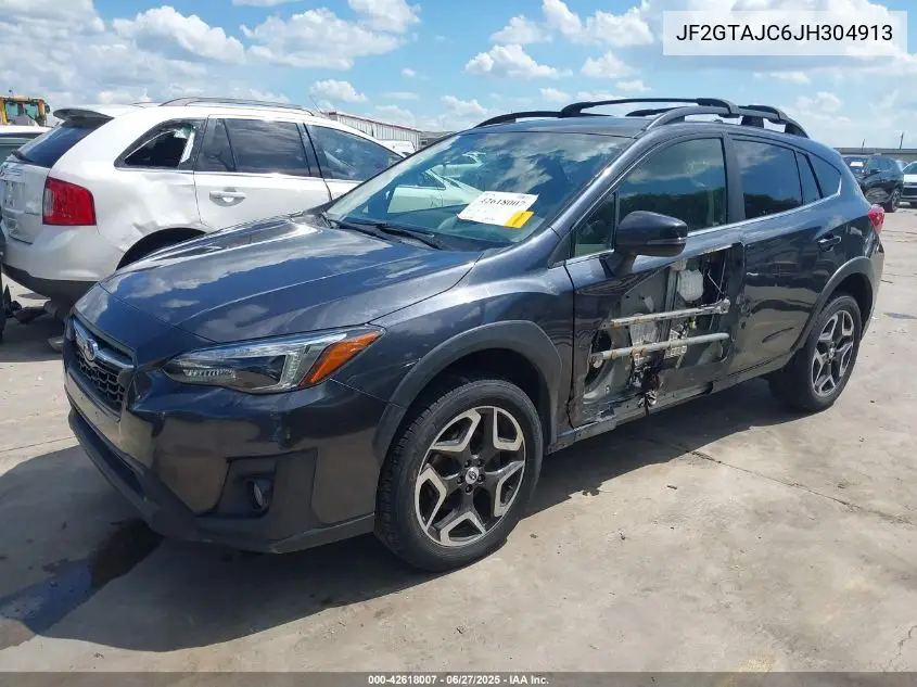 2018 Subaru Crosstrek 2.0I Limited VIN: JF2GTAJC6JH304913 Lot: 42618007
