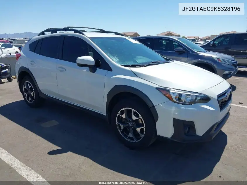 2019 Subaru Crosstrek 2.0I Premium VIN: JF2GTAEC9K8328196 Lot: 42617416