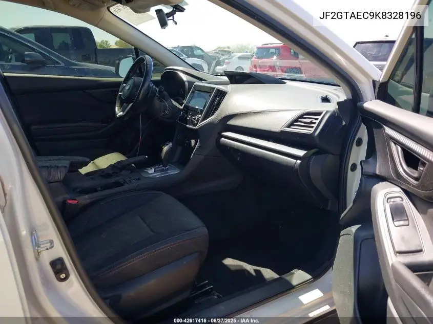 2019 Subaru Crosstrek 2.0I Premium VIN: JF2GTAEC9K8328196 Lot: 42617416