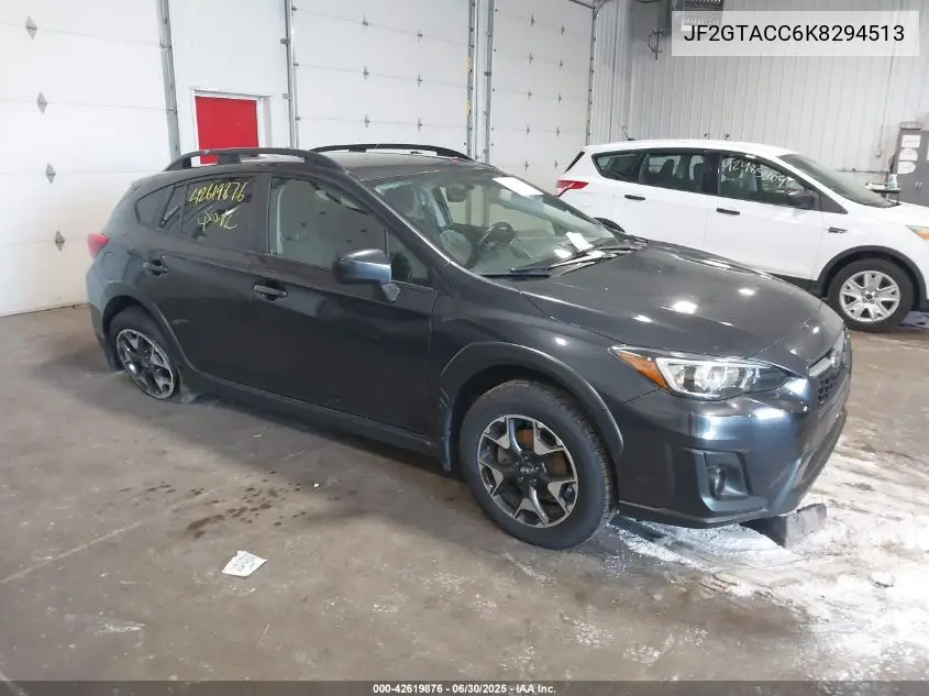 2019 Subaru Crosstrek 2.0I Premium VIN: JF2GTACC6K8294513 Lot: 42619876