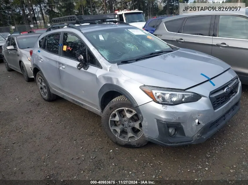 2020 Subaru Crosstrek Premium VIN: JF2GTAPC9L8269097 Lot: 40953675