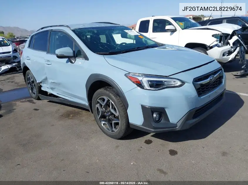 jf2gtamc2l8229674 JF2GTAMC2L8229674 2020 Subaru Crosstrek Limited