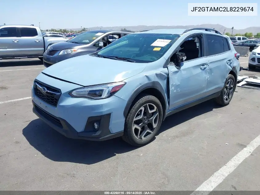 jf2gtamc2l8229674 JF2GTAMC2L8229674 2020 Subaru Crosstrek Limited