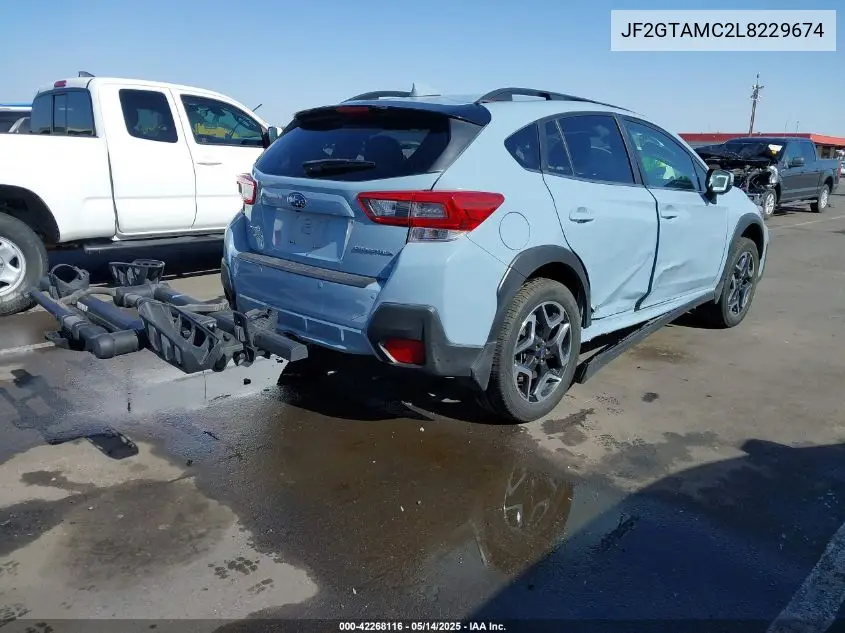 jf2gtamc2l8229674 JF2GTAMC2L8229674 2020 Subaru Crosstrek Limited