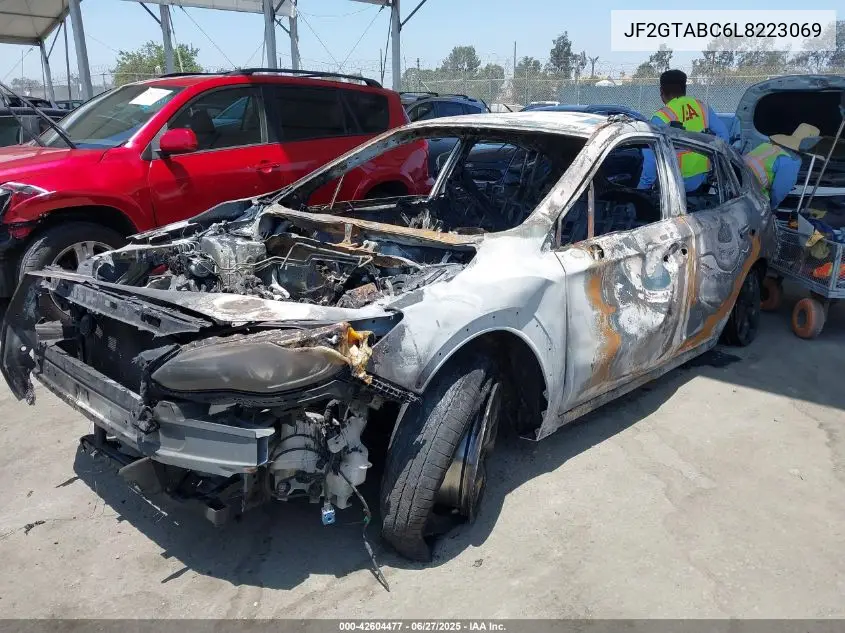 2020 Subaru Crosstrek VIN: JF2GTABC6L8223069 Lot: 42604477