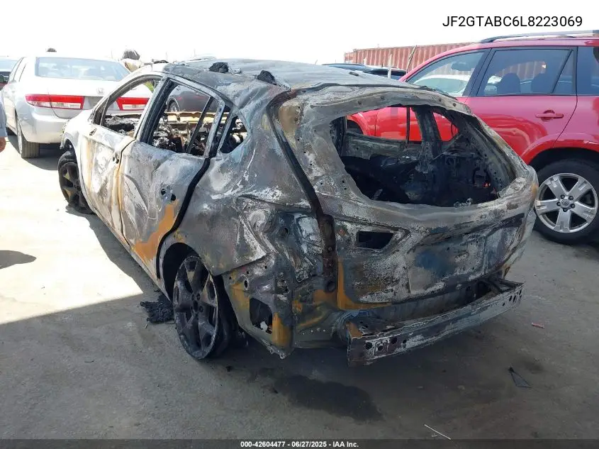 2020 Subaru Crosstrek VIN: JF2GTABC6L8223069 Lot: 42604477