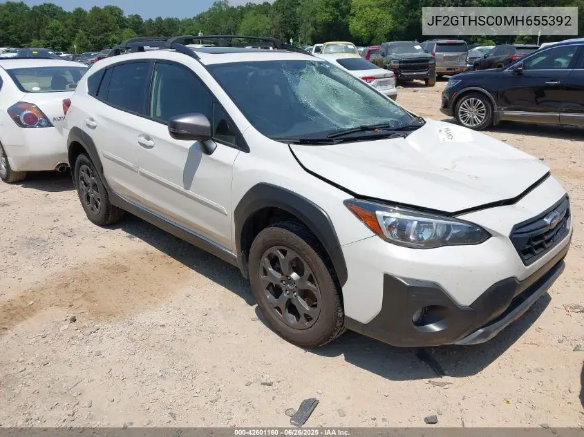 2021 Subaru Crosstrek Sport VIN: JF2GTHSC0MH655392 Lot: 42601160