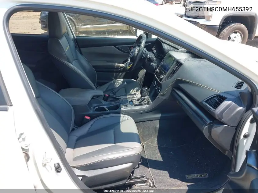 2021 Subaru Crosstrek Sport VIN: JF2GTHSC0MH655392 Lot: 42601160