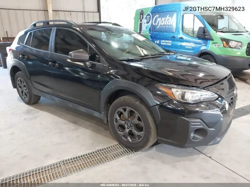 2021 Subaru Crosstrek Sport VIN: JF2GTHSC7MH329623 Lot: 42606302