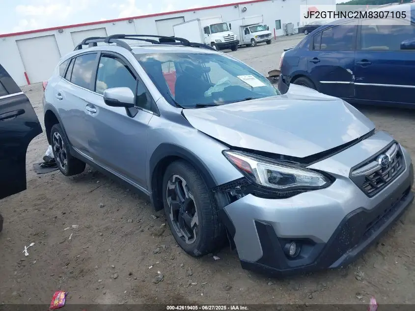 2021 Subaru Crosstrek Limited VIN: JF2GTHNC2M8307105 Lot: 42619405