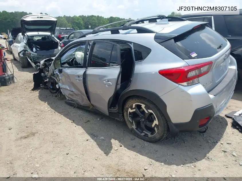 2021 Subaru Crosstrek Limited VIN: JF2GTHNC2M8307105 Lot: 42619405