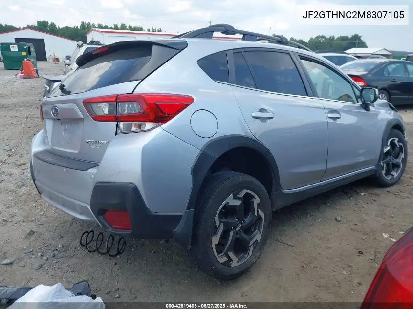 2021 Subaru Crosstrek Limited VIN: JF2GTHNC2M8307105 Lot: 42619405