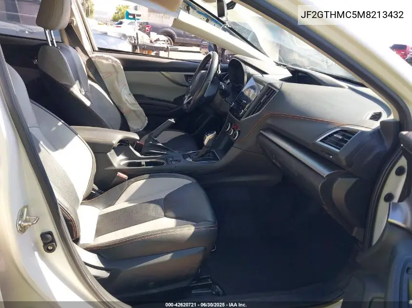 2021 Subaru Crosstrek Limited VIN: JF2GTHMC5M8213432 Lot: 42620721