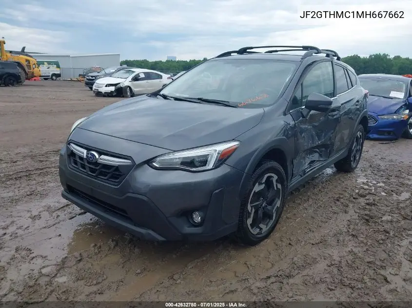 2021 Subaru Crosstrek Limited VIN: JF2GTHMC1MH667662 Lot: 42632780