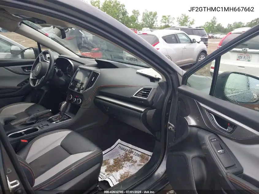 2021 Subaru Crosstrek Limited VIN: JF2GTHMC1MH667662 Lot: 42632780