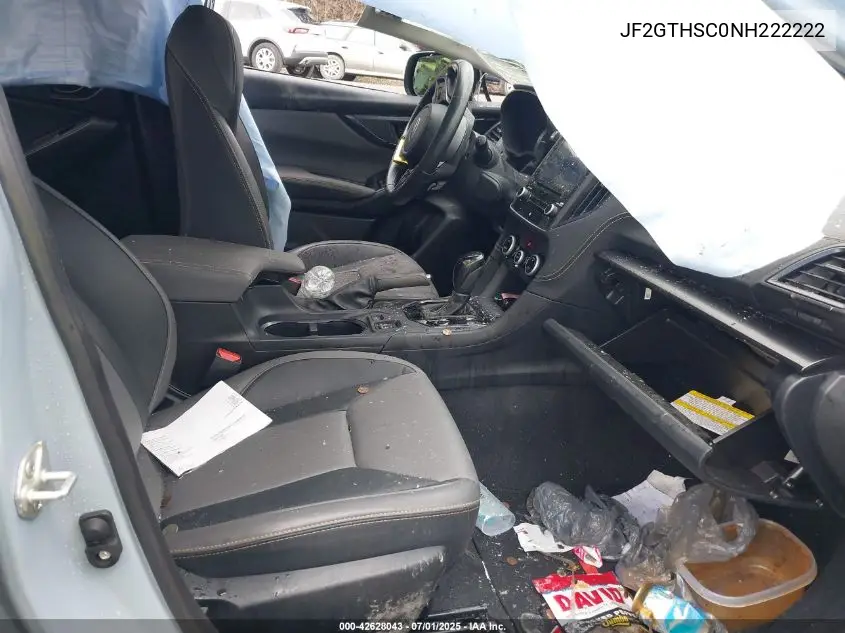 2022 Subaru Crosstrek Sport VIN: JF2GTHSC0NH222222 Lot: 42628043