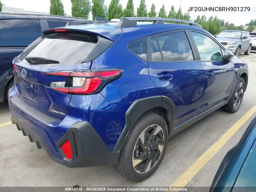 2024 Subaru Crosstrek Limited VIN: JF2GUHNC8RH901279 Lot: 40014310