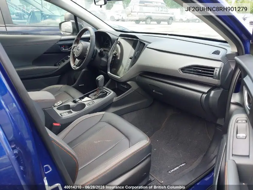 2024 Subaru Crosstrek Limited VIN: JF2GUHNC8RH901279 Lot: 40014310