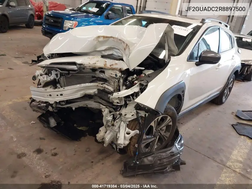 2024 Subaru Crosstrek Premium VIN: JF2GUADC2R8897500 Lot: 41719384