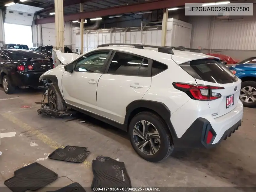 2024 Subaru Crosstrek Premium VIN: JF2GUADC2R8897500 Lot: 41719384