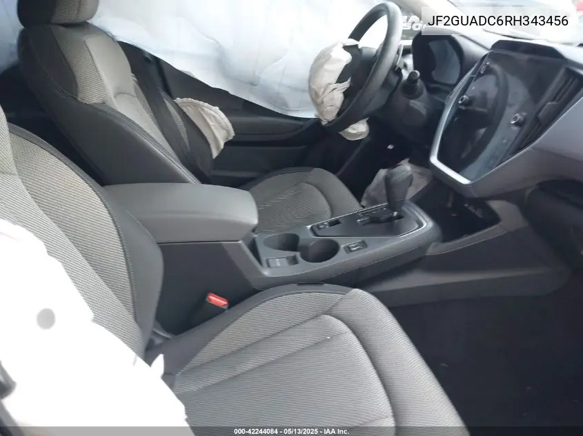 2024 Subaru Crosstrek Premium VIN: JF2GUADC6RH343456 Lot: 42244084