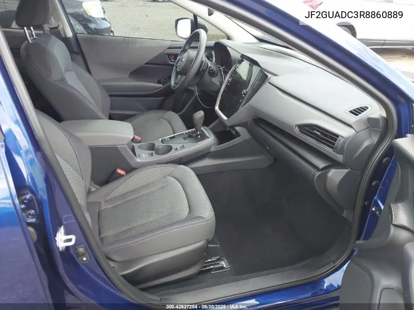 2024 Subaru Crosstrek Premium VIN: JF2GUADC3R8860889 Lot: 42627254