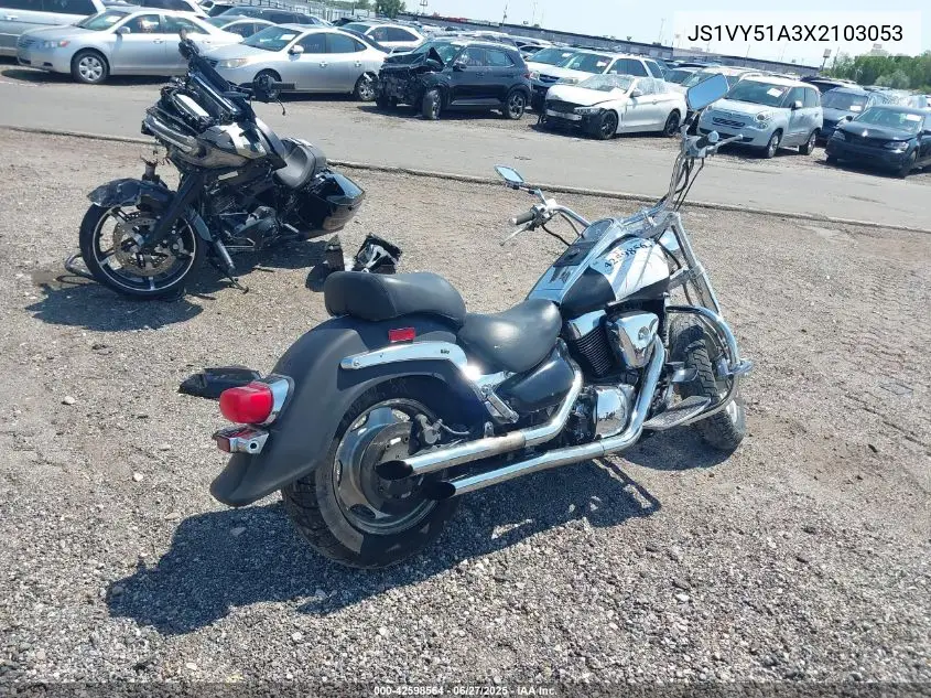 1999 Suzuki Vl1500 VIN: JS1VY51A3X2103053 Lot: 42598564