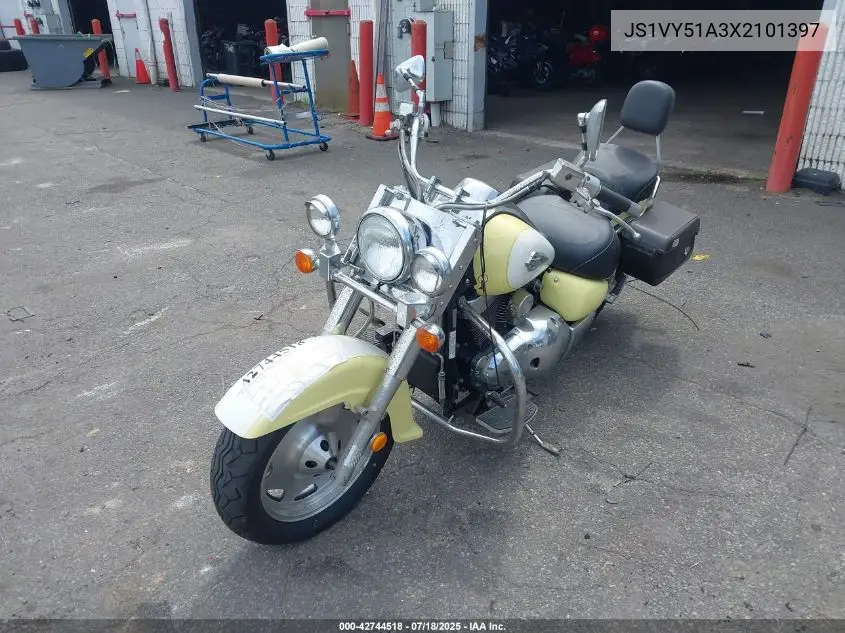 1999 Suzuki Vl1500 VIN: JS1VY51A3X2101397 Lot: 42744518