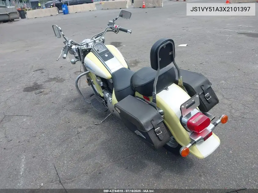 1999 Suzuki Vl1500 VIN: JS1VY51A3X2101397 Lot: 42744518
