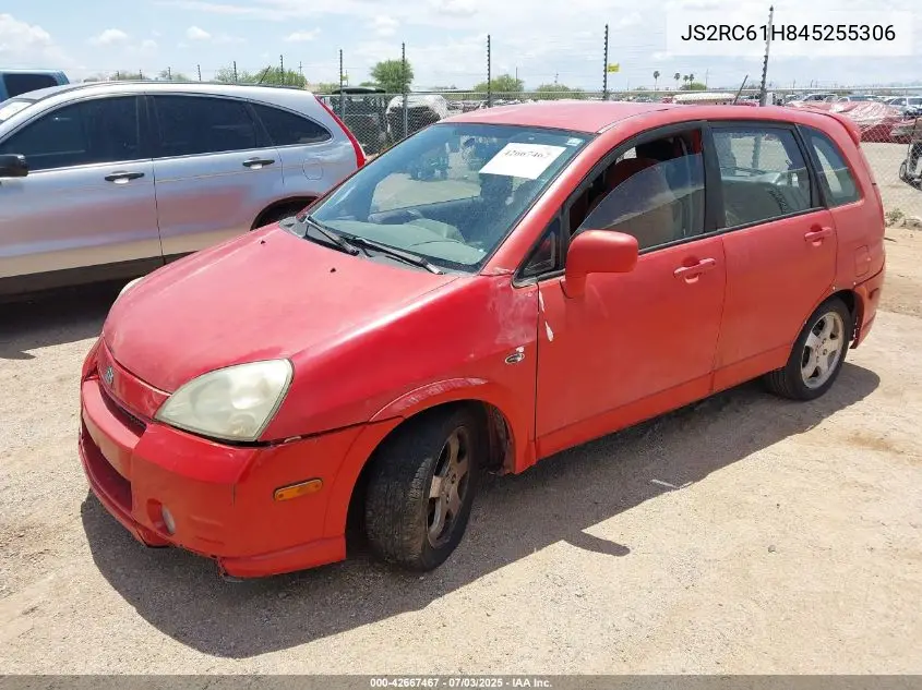 2004 Suzuki Aerio Sx VIN: JS2RC61H845255306 Lot: 42667467