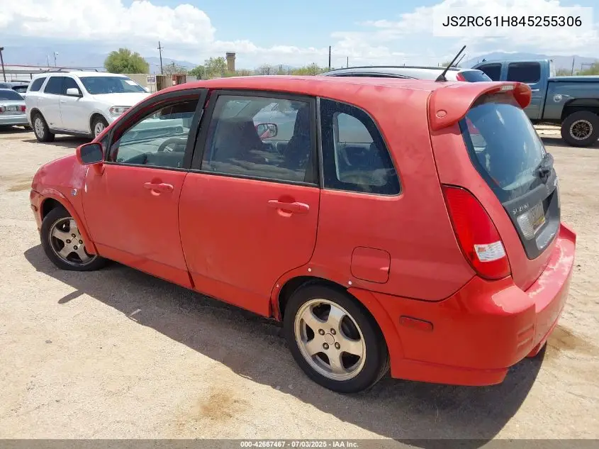 2004 Suzuki Aerio Sx VIN: JS2RC61H845255306 Lot: 42667467