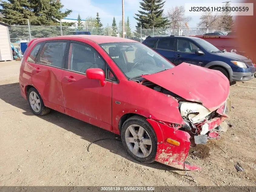 2005 Suzuki Aerio Sx VIN: JS2RD61H255300559 Lot: 30058139