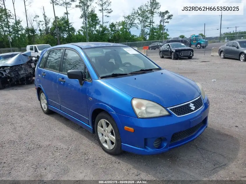2006 Suzuki Aerio Sx Premium VIN: JS2RD62H665350025 Lot: 42202175