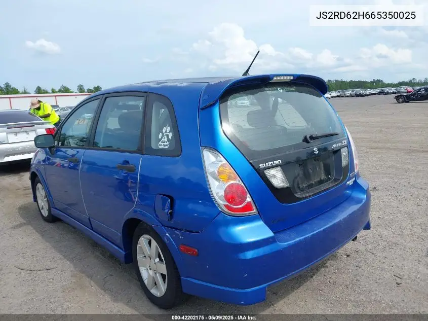 2006 Suzuki Aerio Sx Premium VIN: JS2RD62H665350025 Lot: 42202175