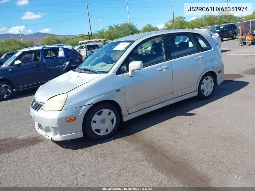 2006 Suzuki Aerio Sx VIN: JS2RC61HX65351974 Lot: 42653997