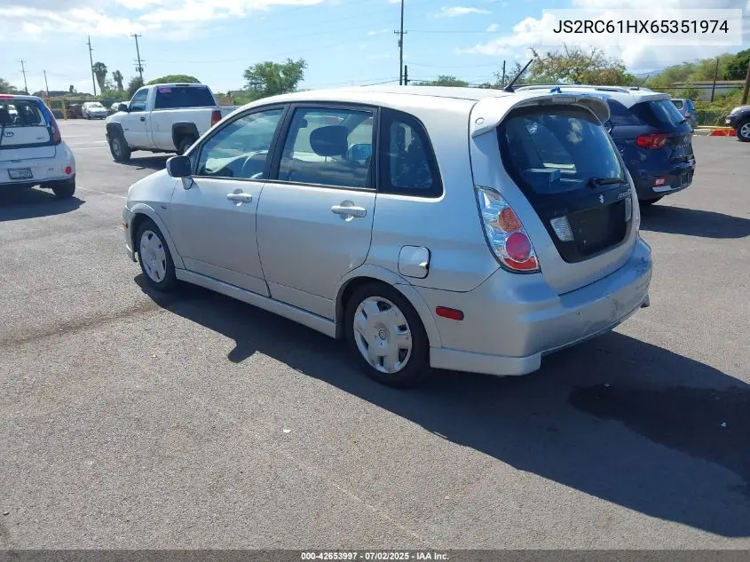 2006 Suzuki Aerio Sx VIN: JS2RC61HX65351974 Lot: 42653997