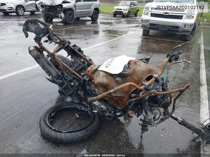 2013 Suzuki Dl650 A VIN: JS1VP56A2D2102192 Lot: 42240756