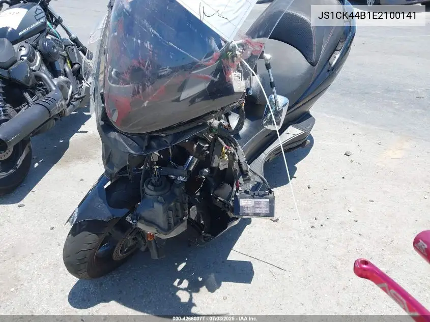 2014 Suzuki An400 A VIN: JS1CK44B1E2100141 Lot: 42660377