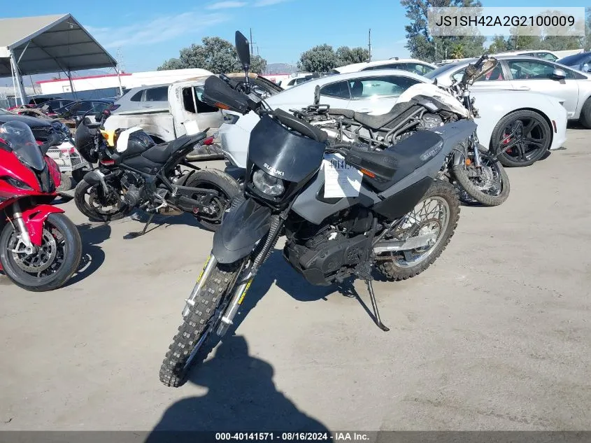 2016 Suzuki Dr200 S VIN: JS1SH42A2G2100009 Lot: 40141571