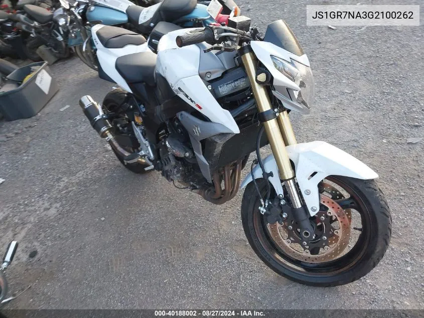 2016 Suzuki Gsx-S750 VIN: JS1GR7NA3G2100262 Lot: 40188002